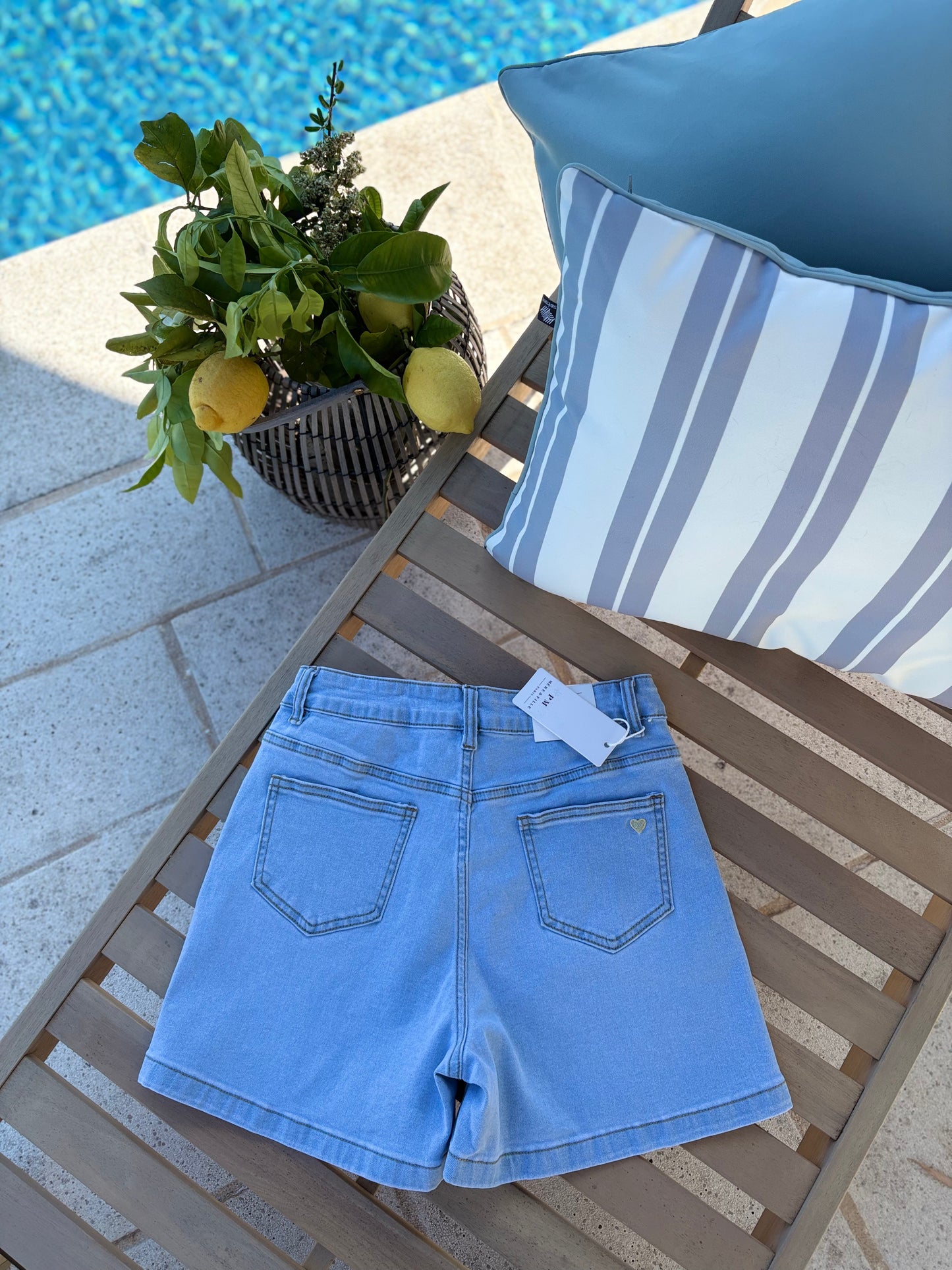 Short Femme Jean clair