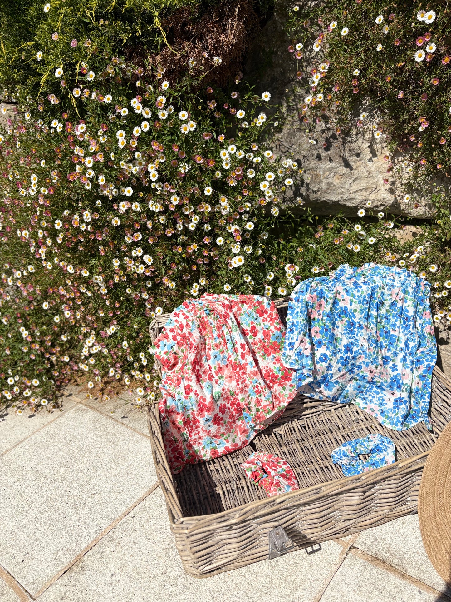 Jupe courte Fille Fleurie