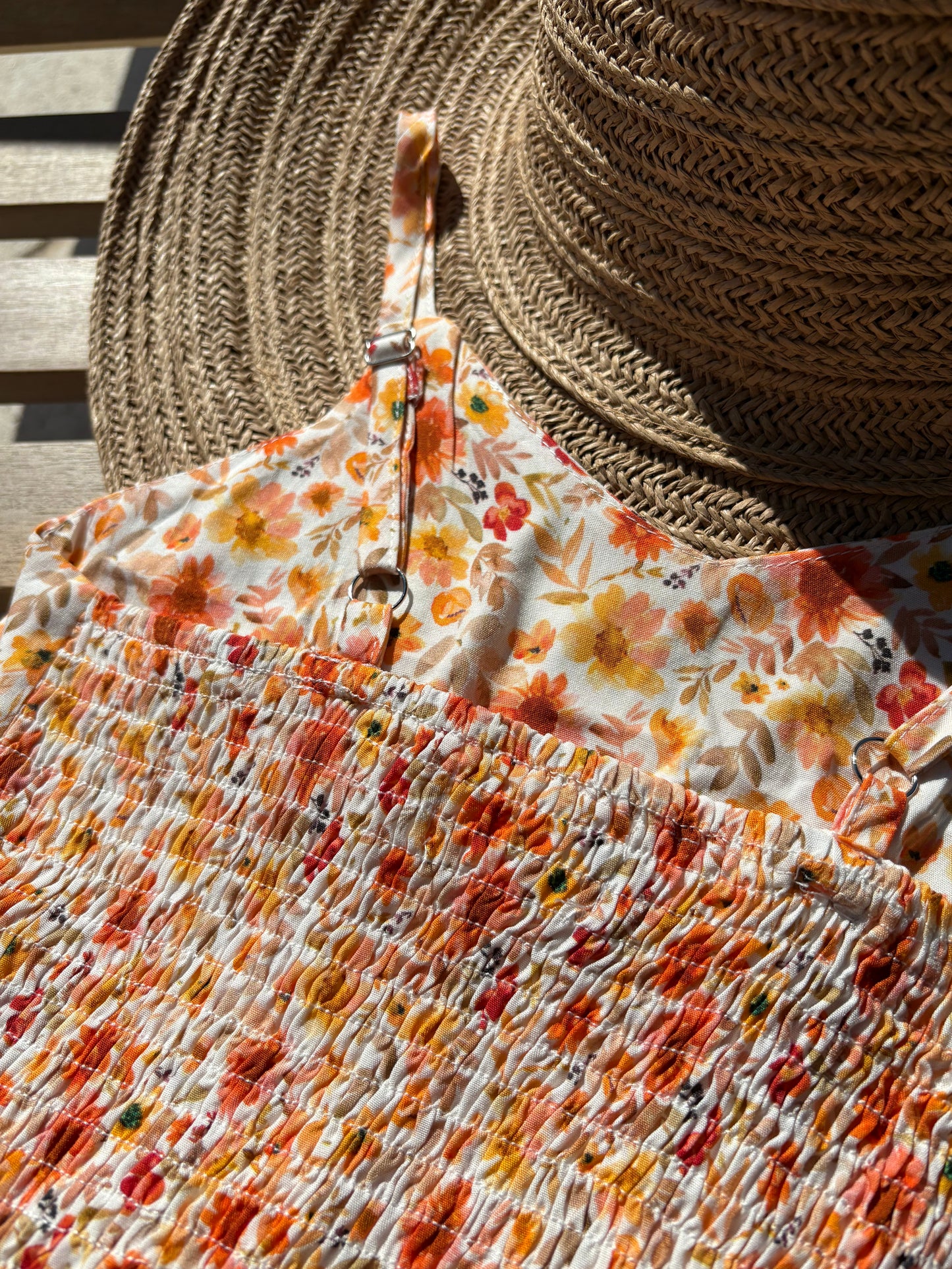 Robe Fille Courte florale