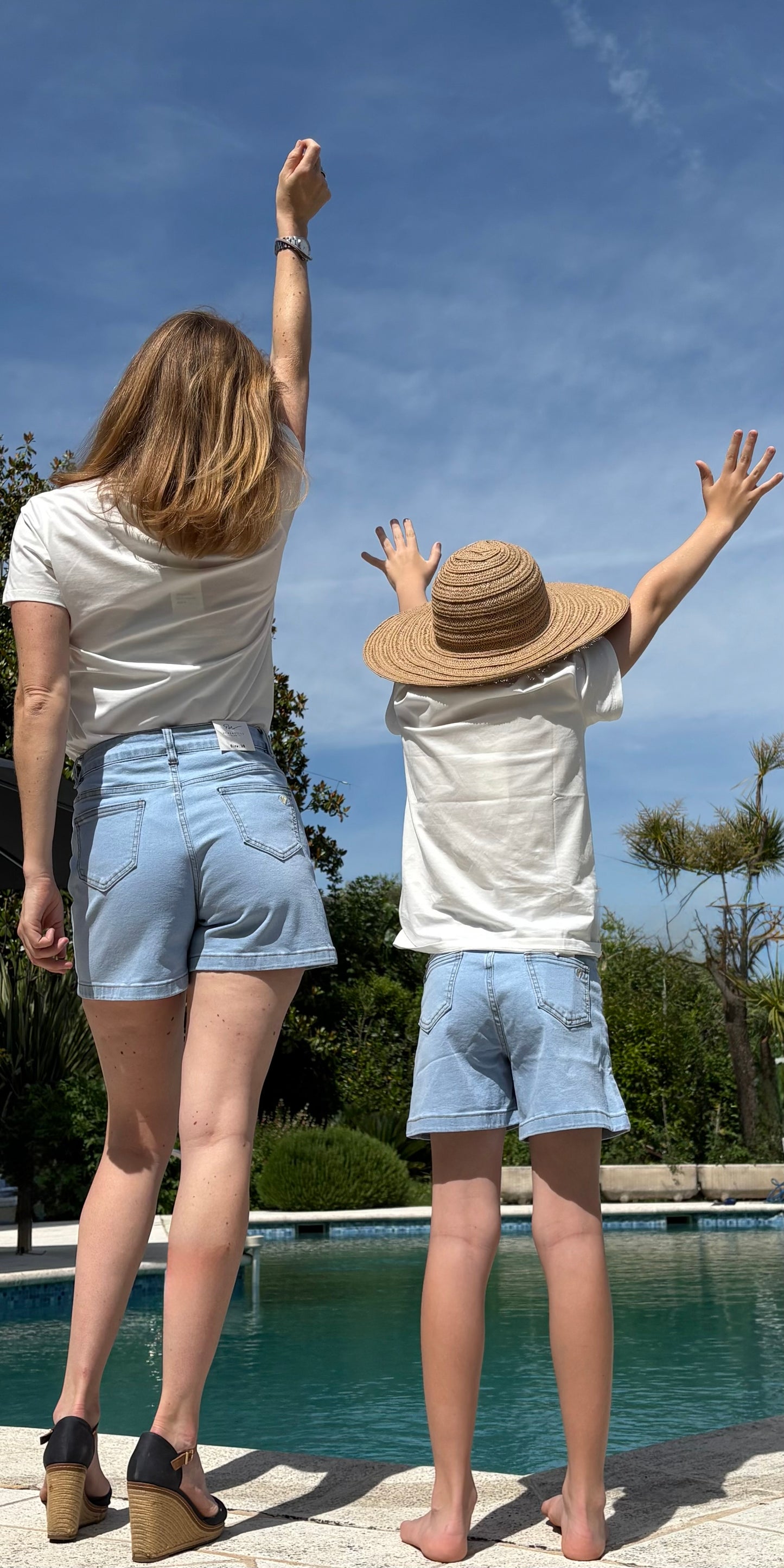 Short Femme Jean clair